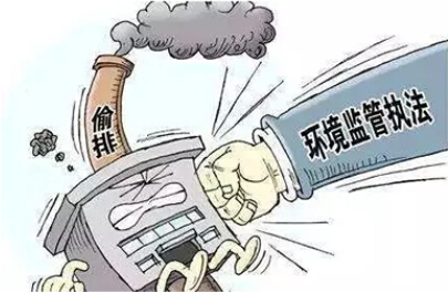 弄虛作假！某企廢氣收集管道“不連接”廢氣處理設(shè)施..